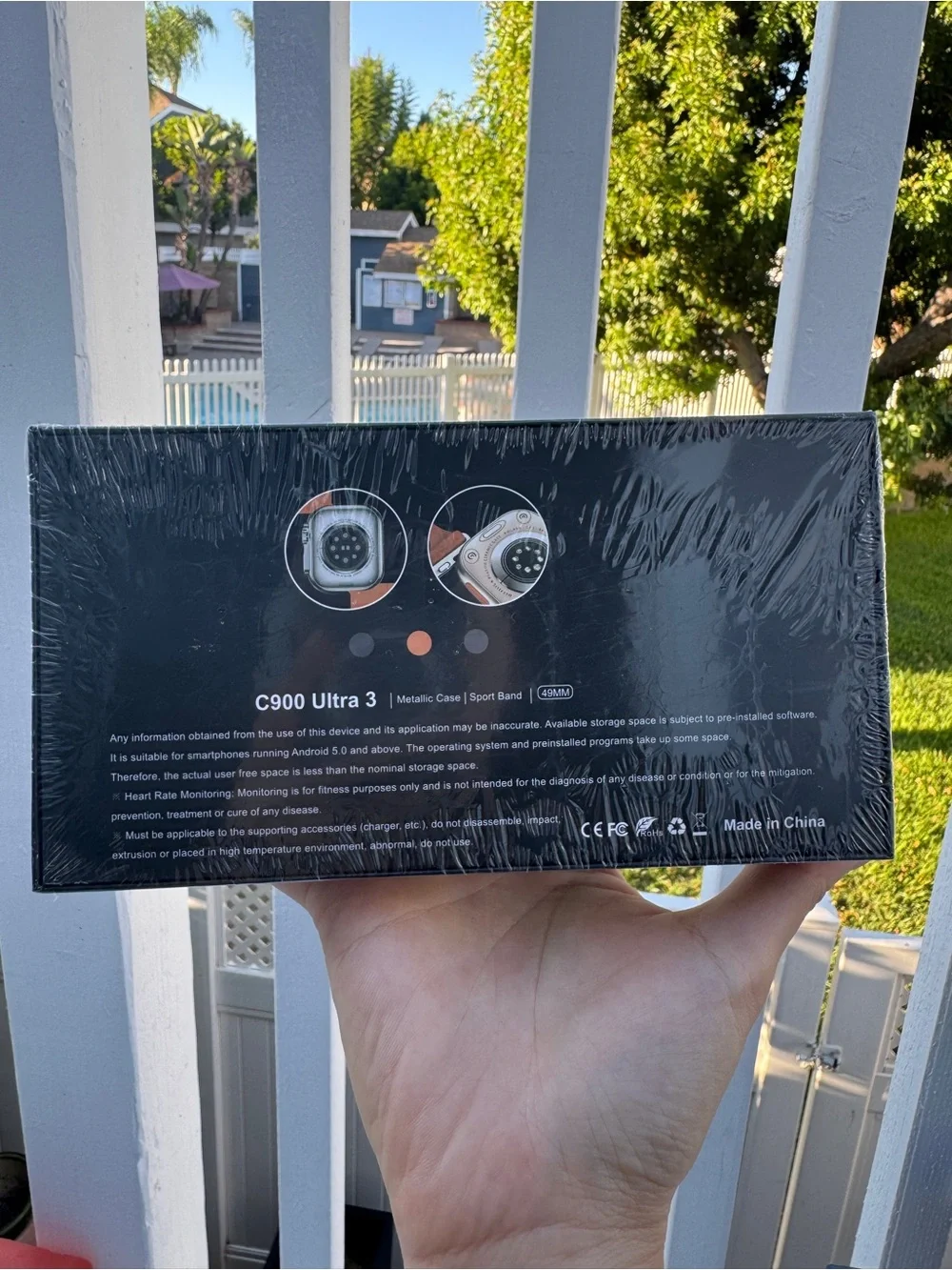 C900 Ultra 3 Smartwatch - Green
